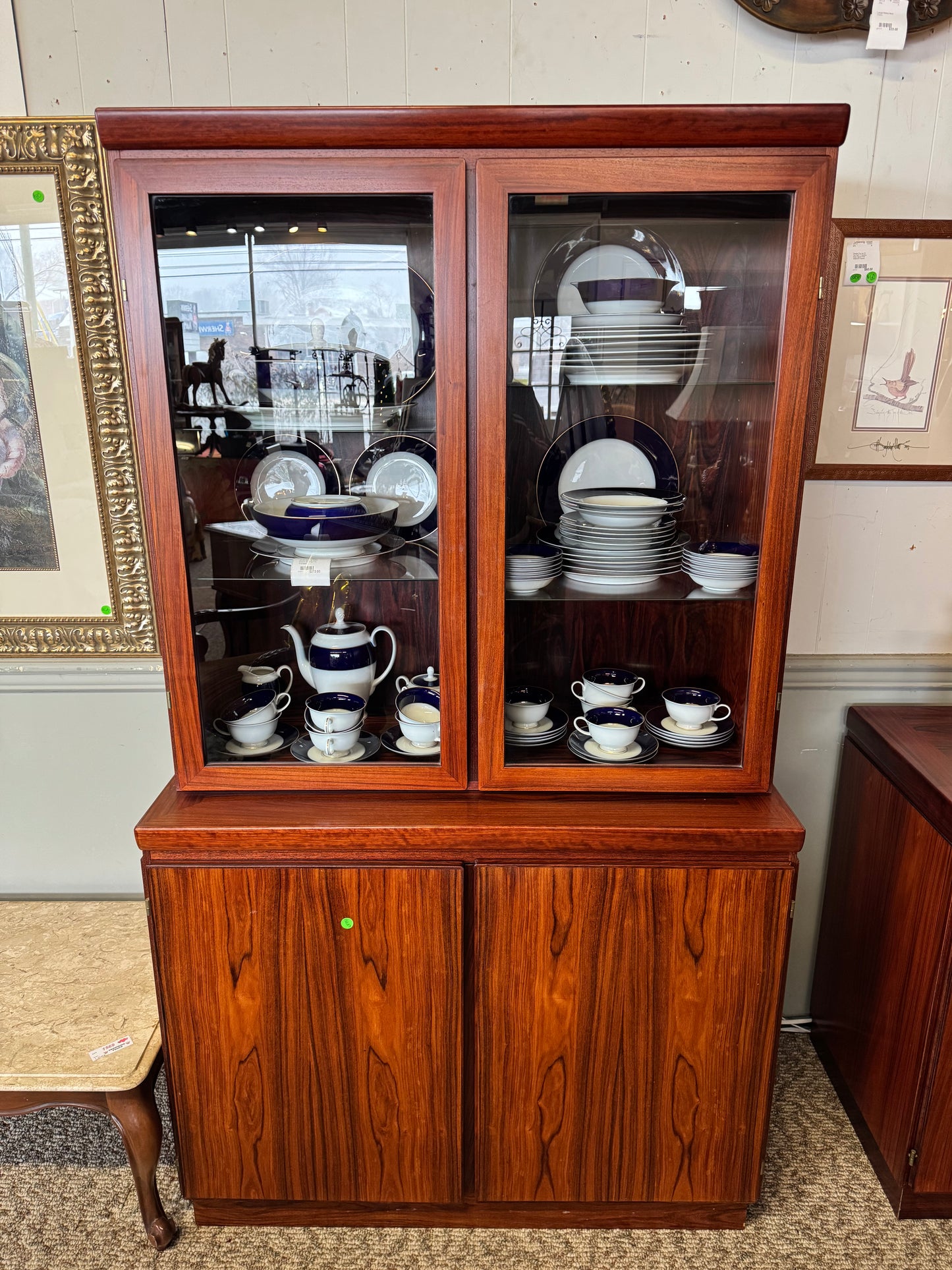 Mid-Century Modern China Hutch
