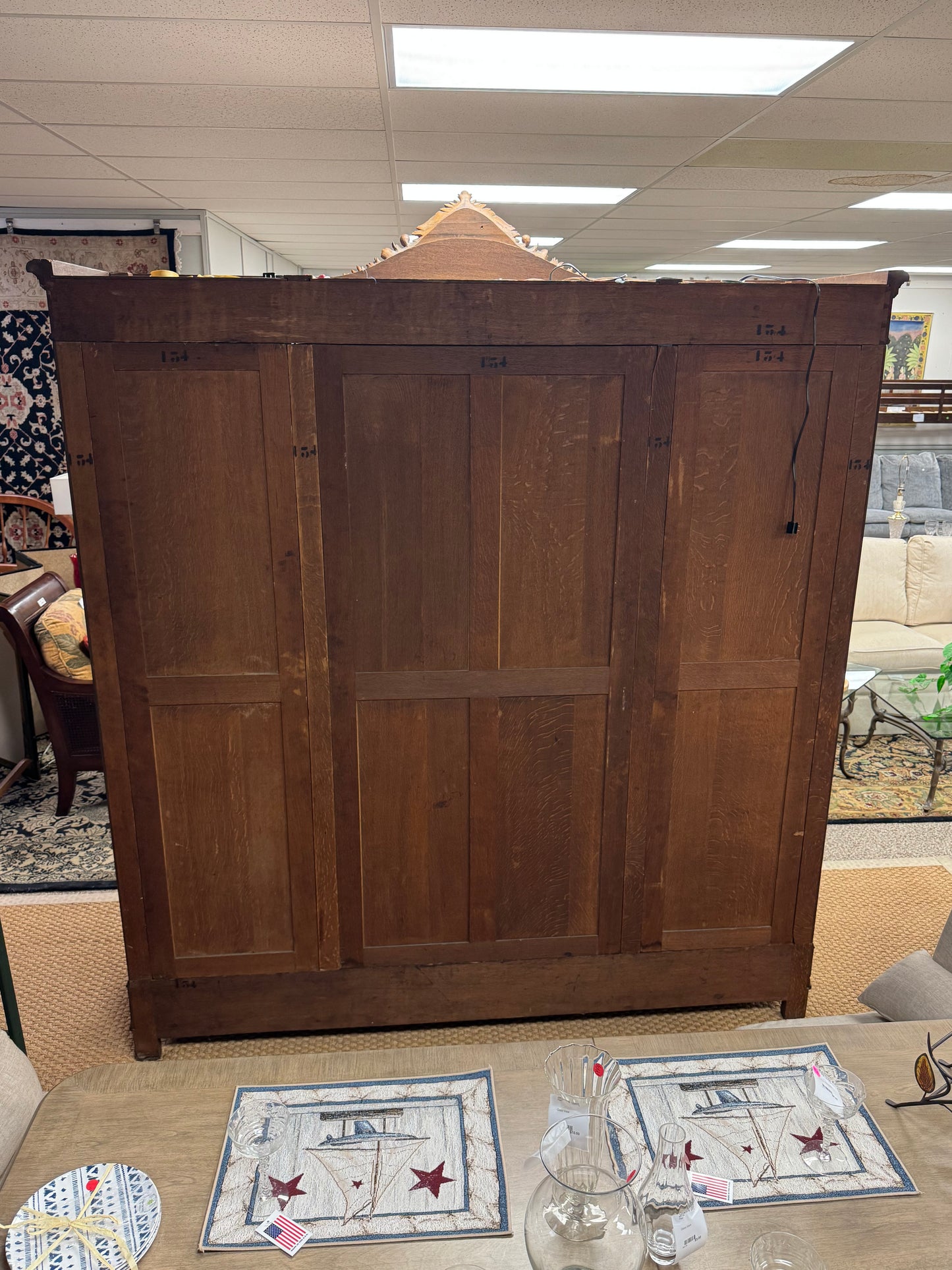 Antique French Walnut Louis 16th Armoire