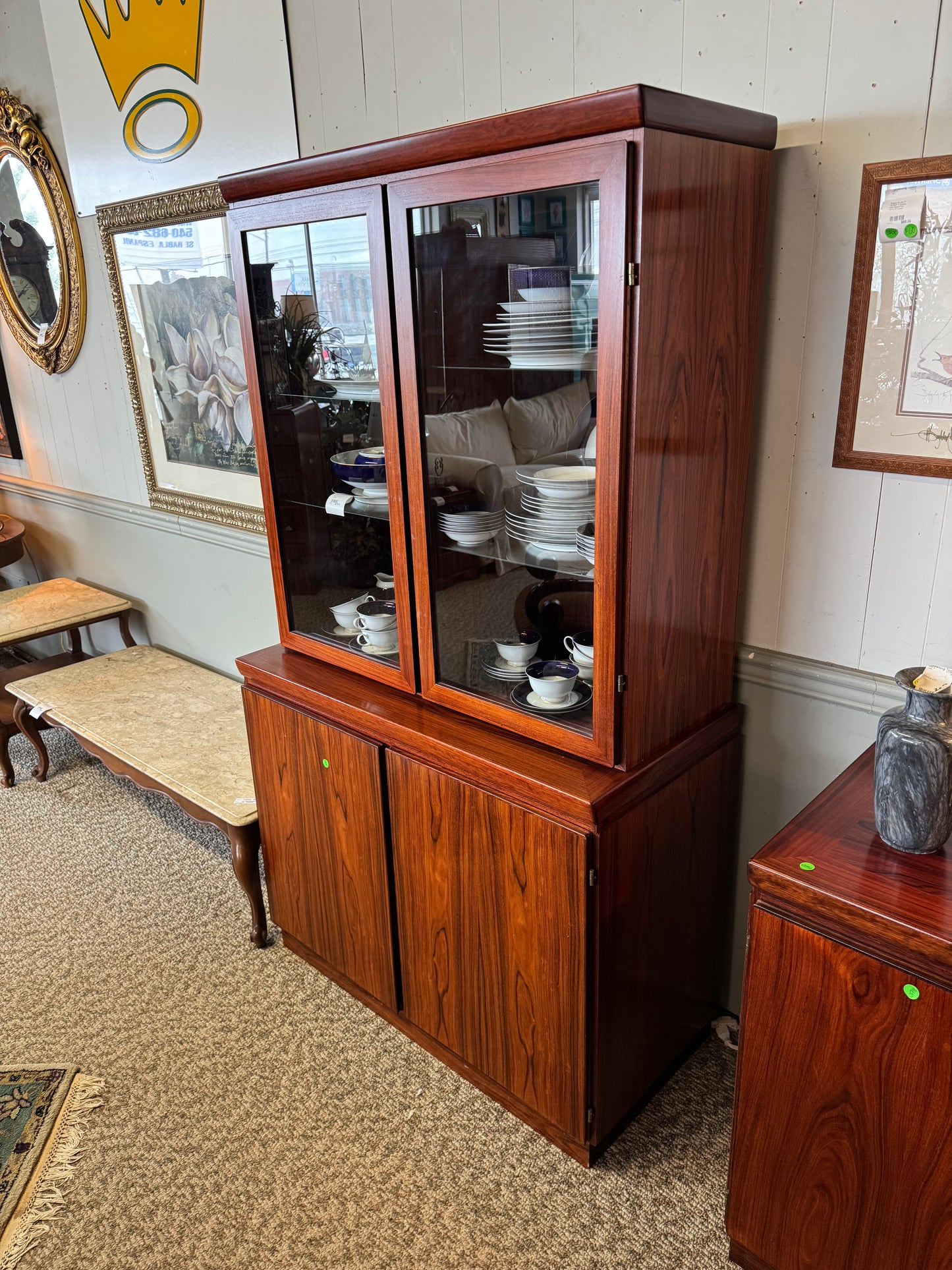 Mid-Century Modern China Hutch