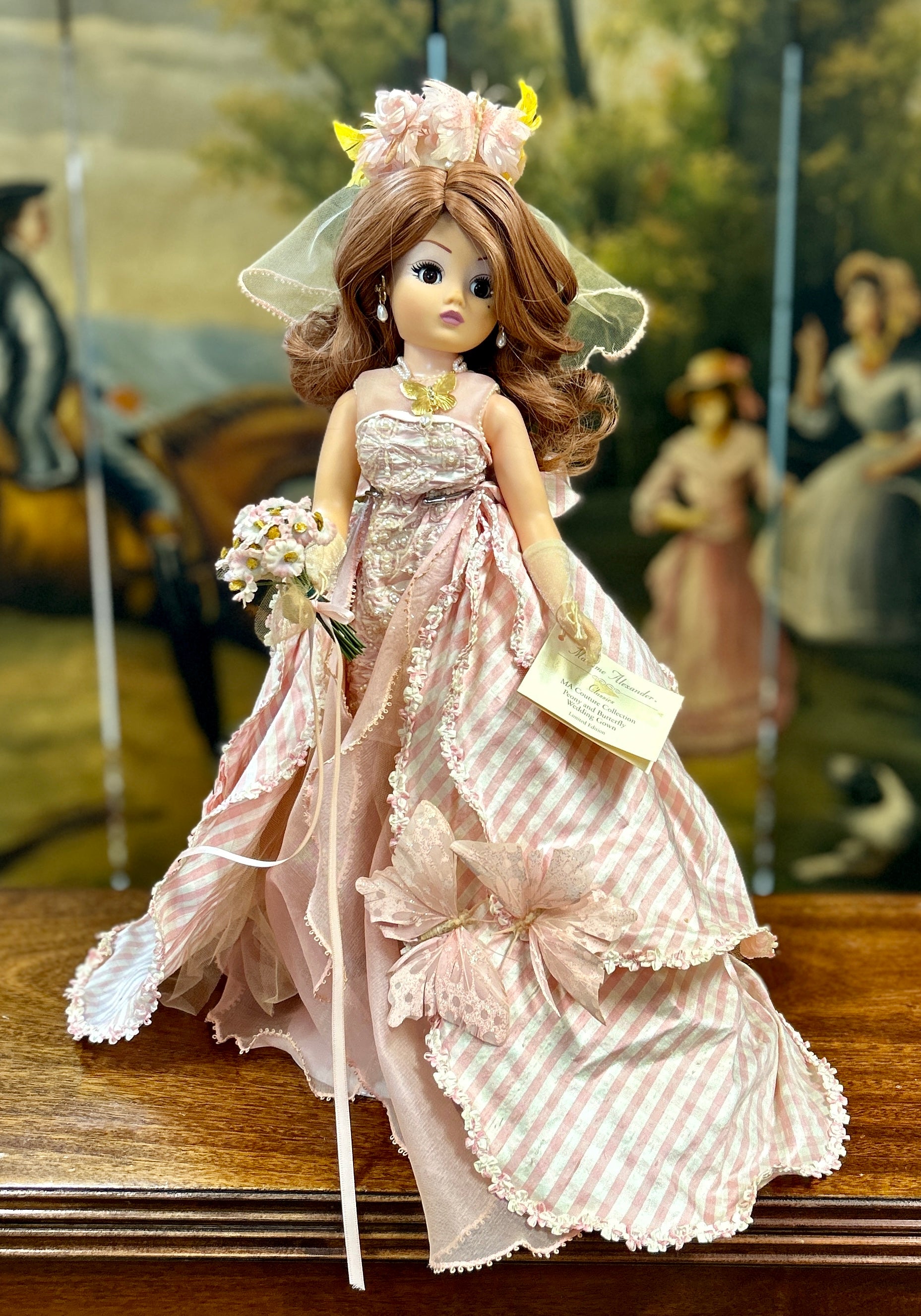 Madame Alexander Doll, Peony Butterfly Wedding, 20