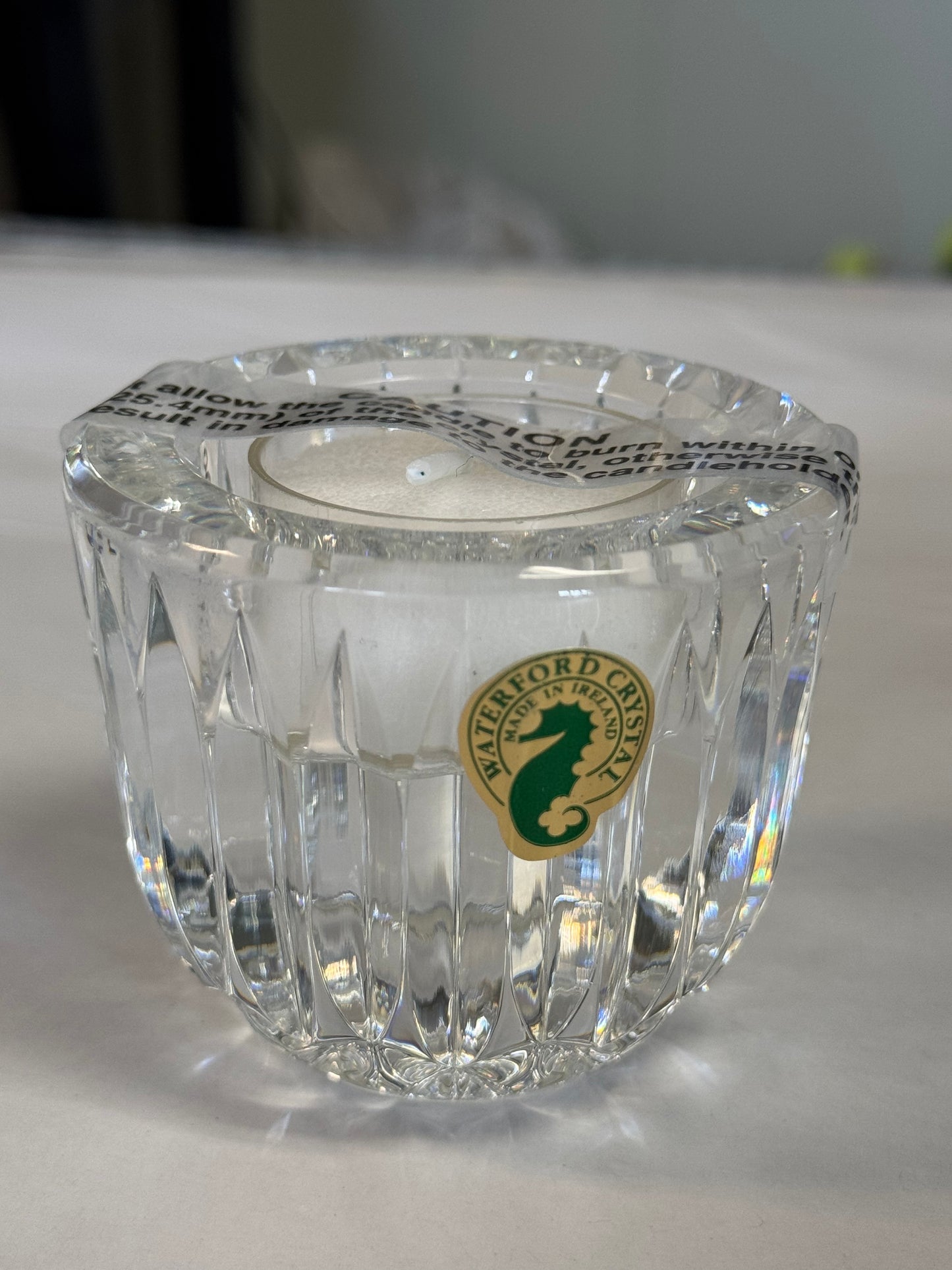 Waterford Lead Crystal Candle Votive