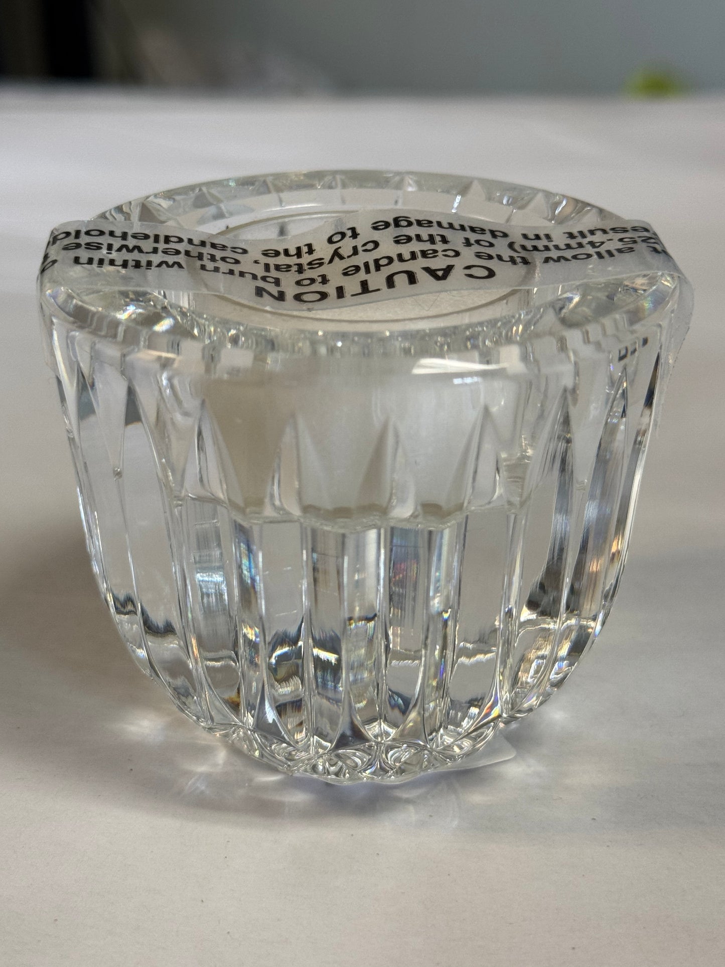Waterford Lead Crystal Candle Votive