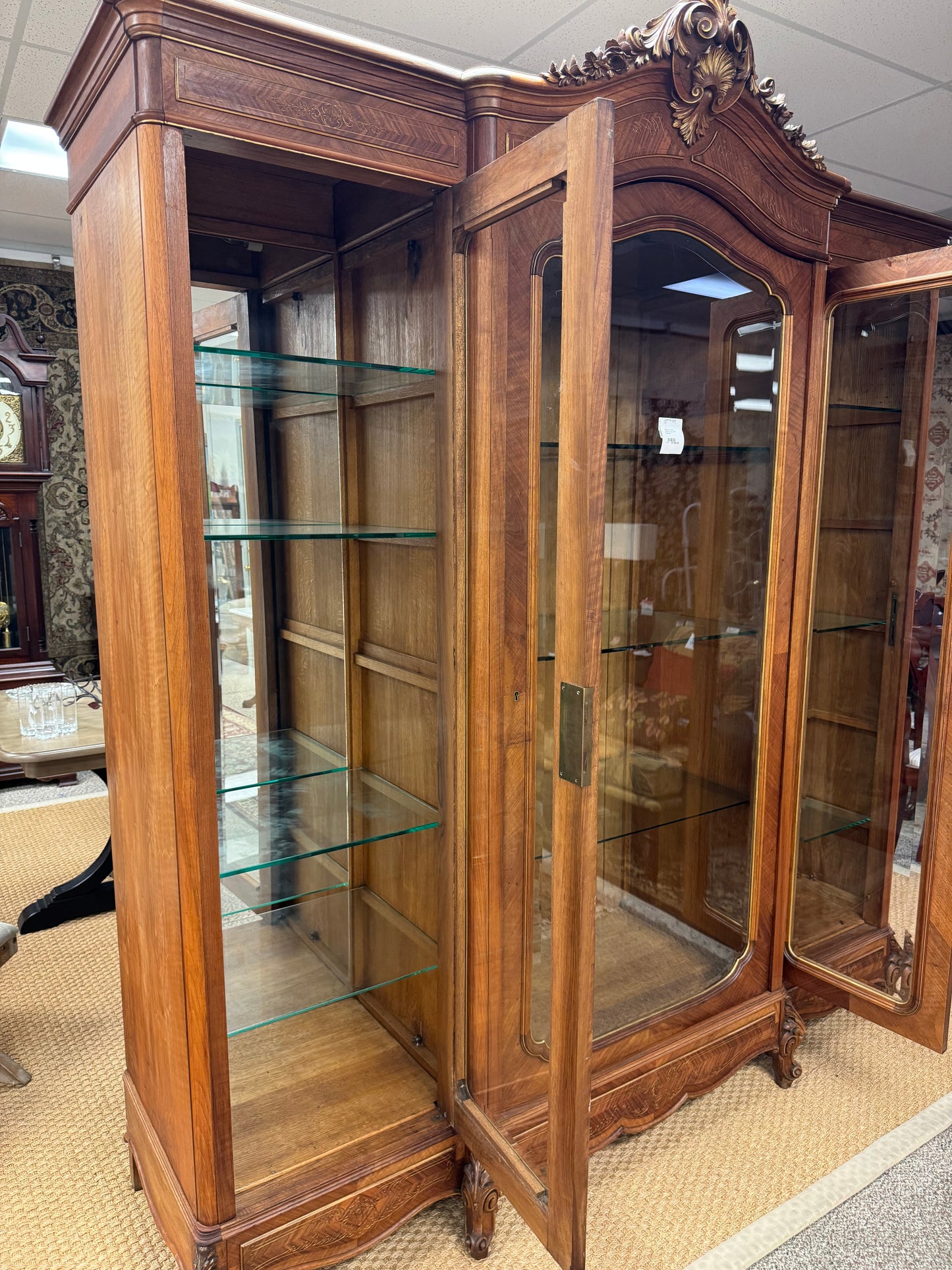Antique French Walnut Louis 16th Armoire
