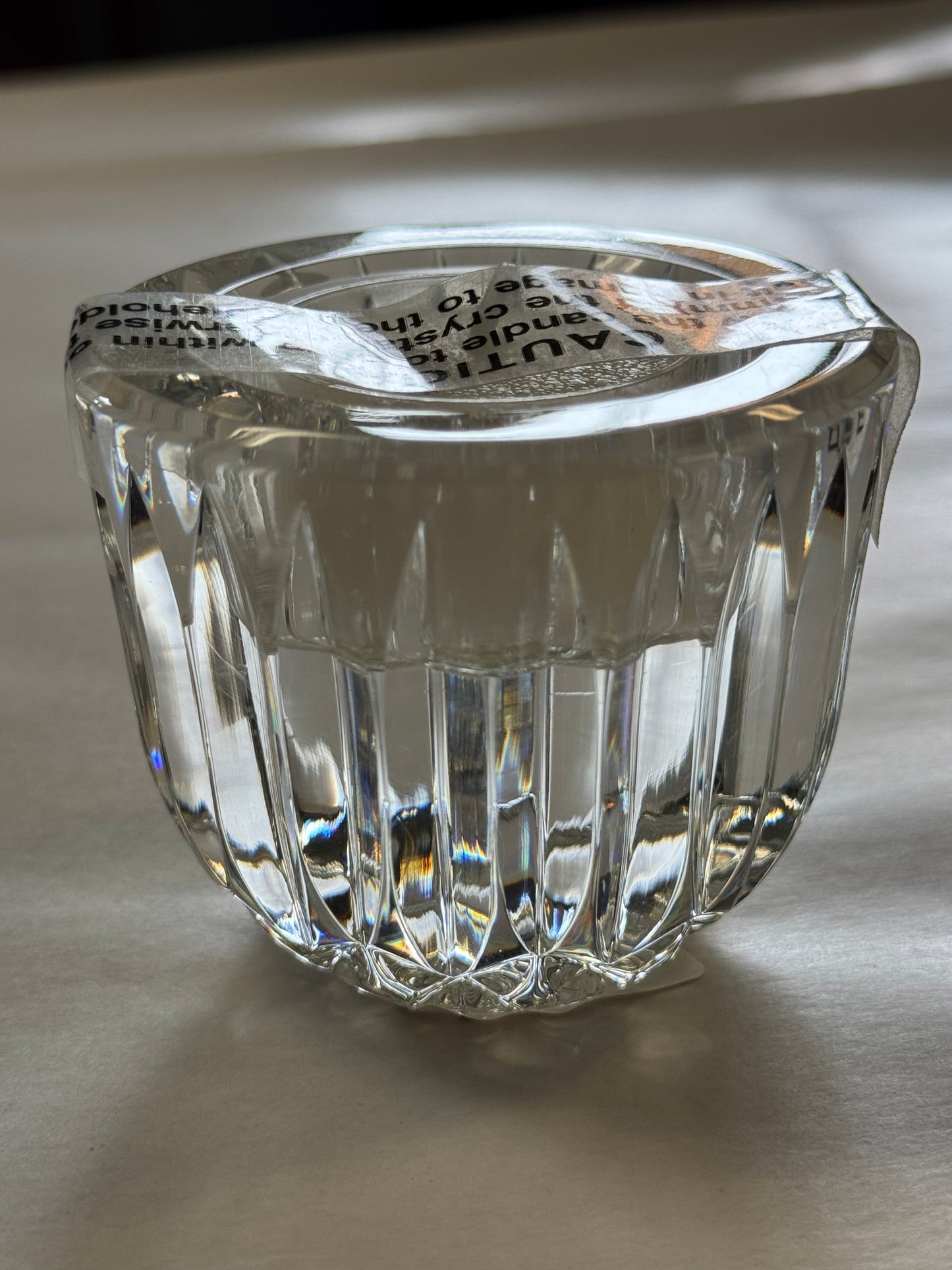 Waterford Lead Crystal Candle Votive