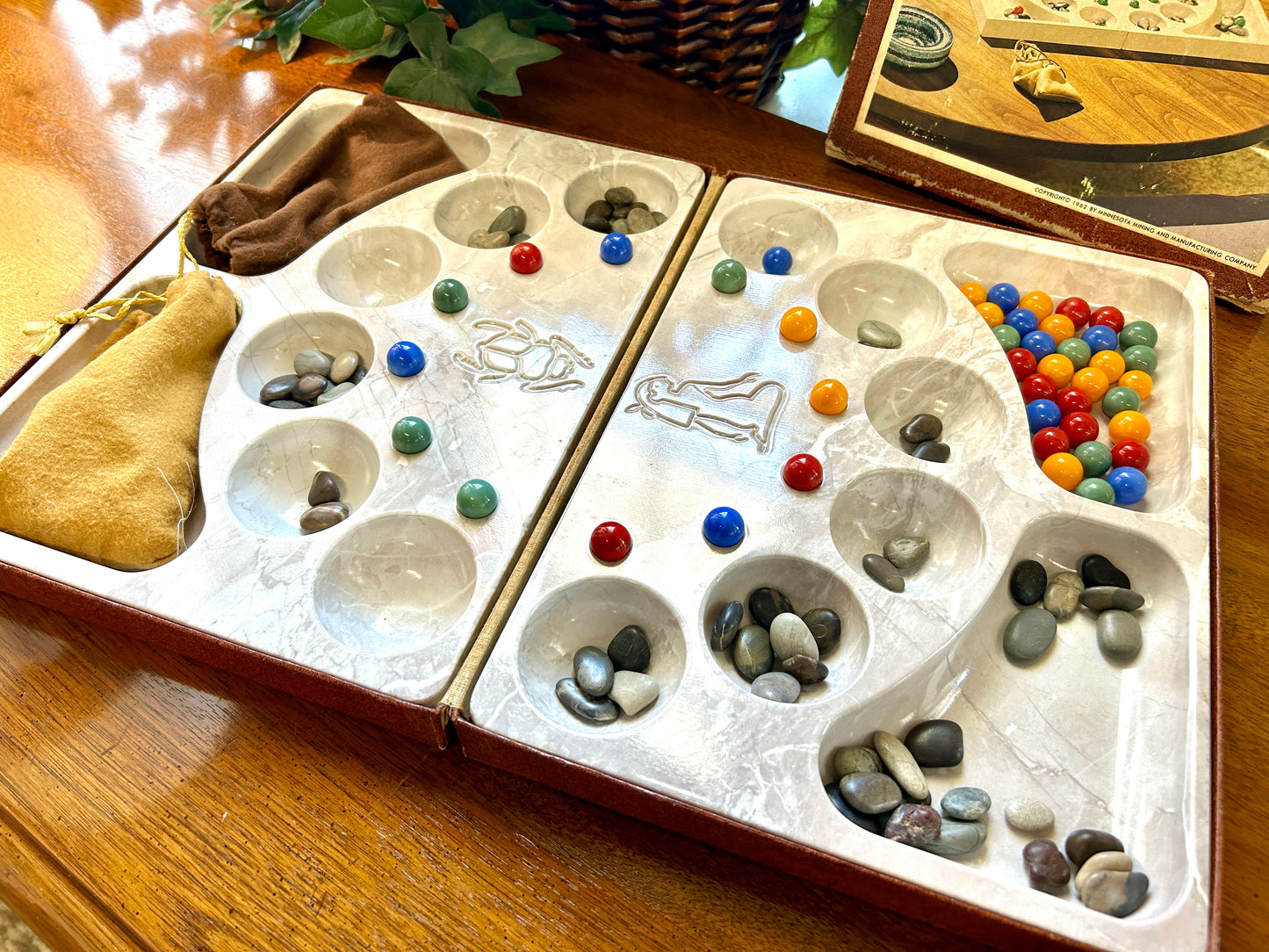 Vintage Board Game, 1962 "Oh-Wah-Ree" by Minnesota Mining & Manufacturing Co.