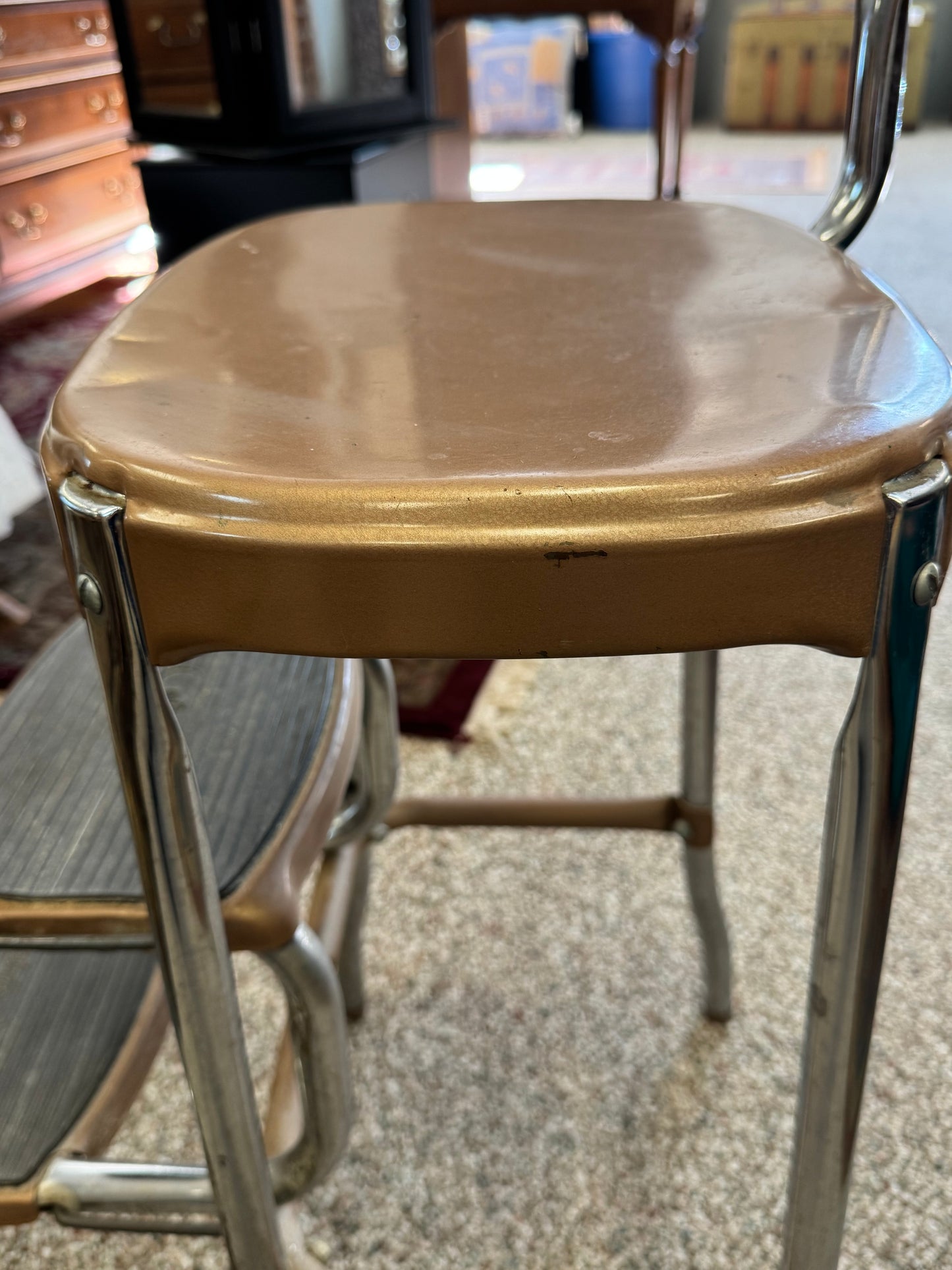 Vintage Cosco Chair & Step-stool