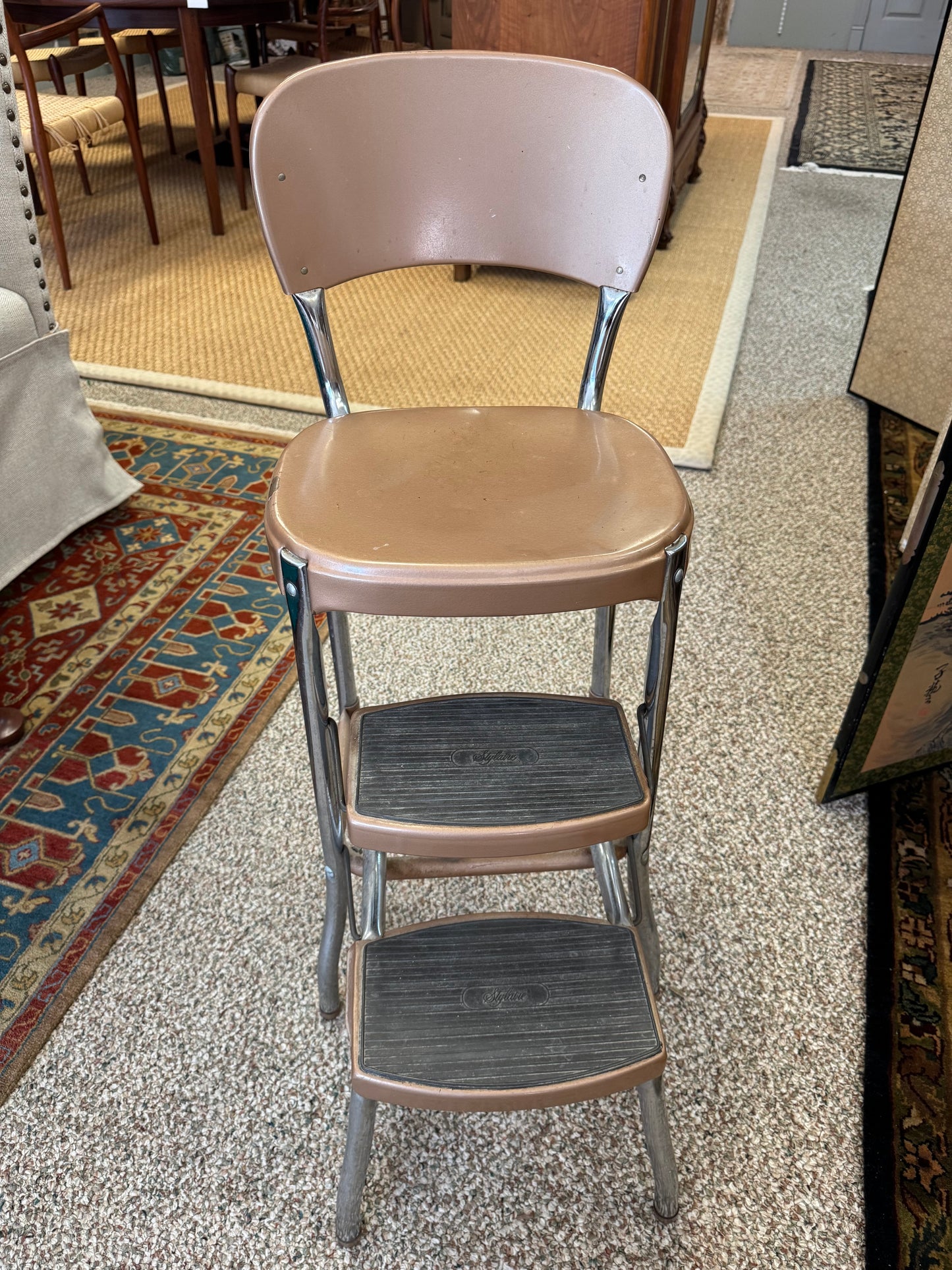 Vintage Cosco Chair & Step-stool