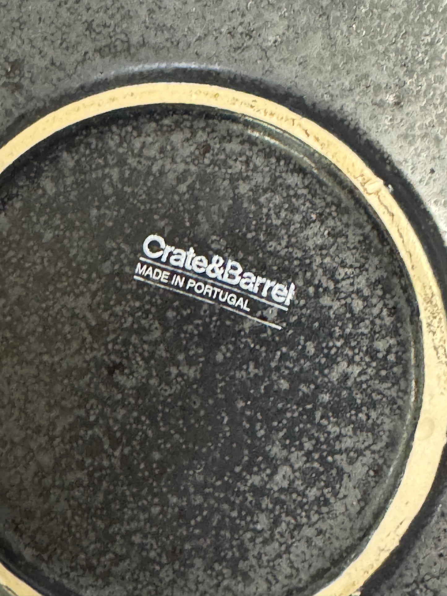 Crate & Barrel Cake Dome & Platter