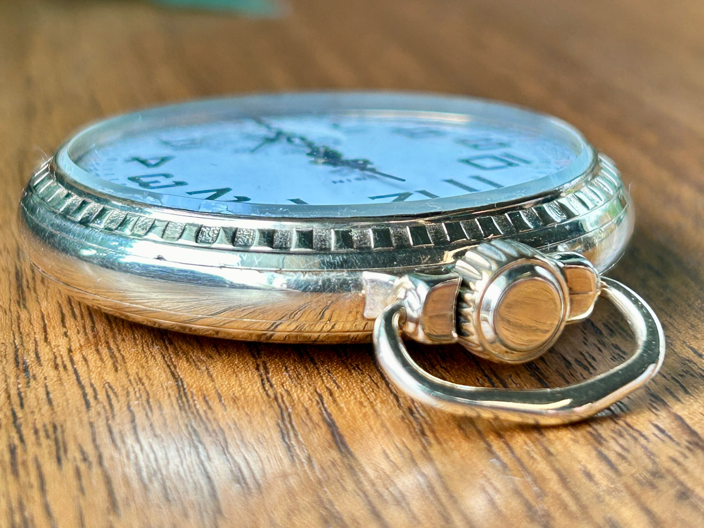 Gold, Size 16 Pocket Watch, 1925 Elgin B.W. Raymond 21 Jewels in 12KGP Star RR Case, Second Hand, Works