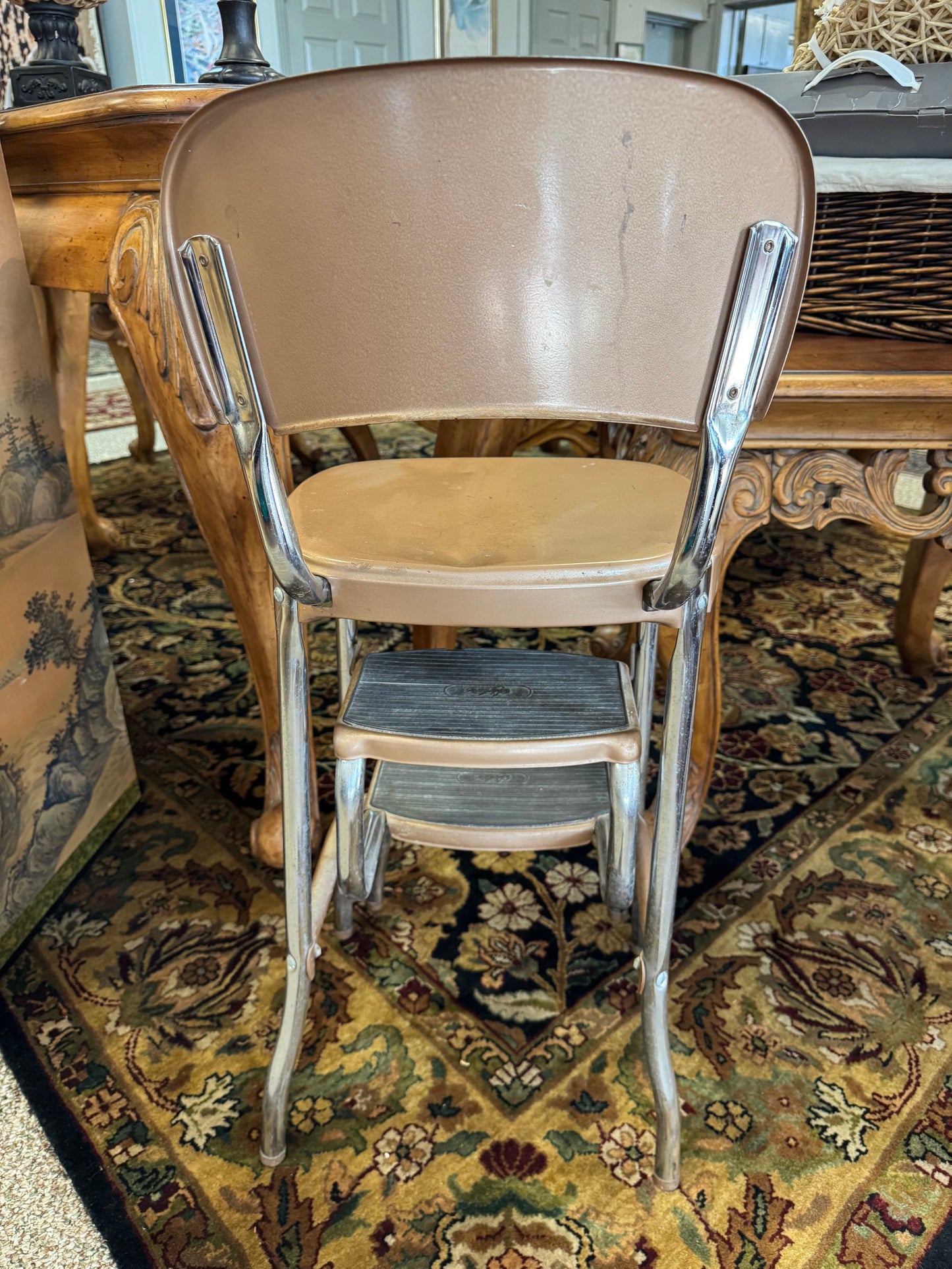 Vintage Cosco Chair & Step-stool