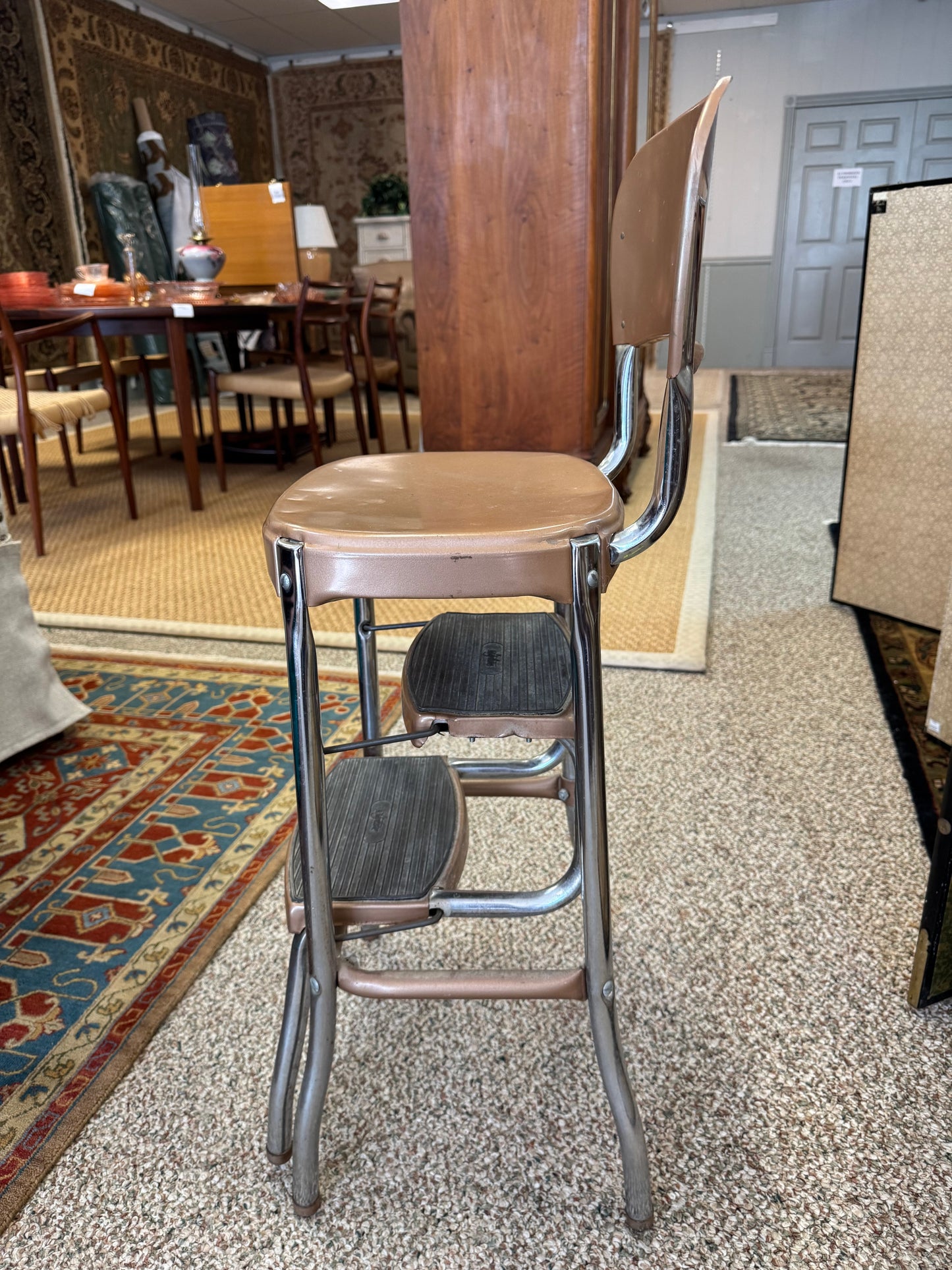 Vintage Cosco Chair & Step-stool