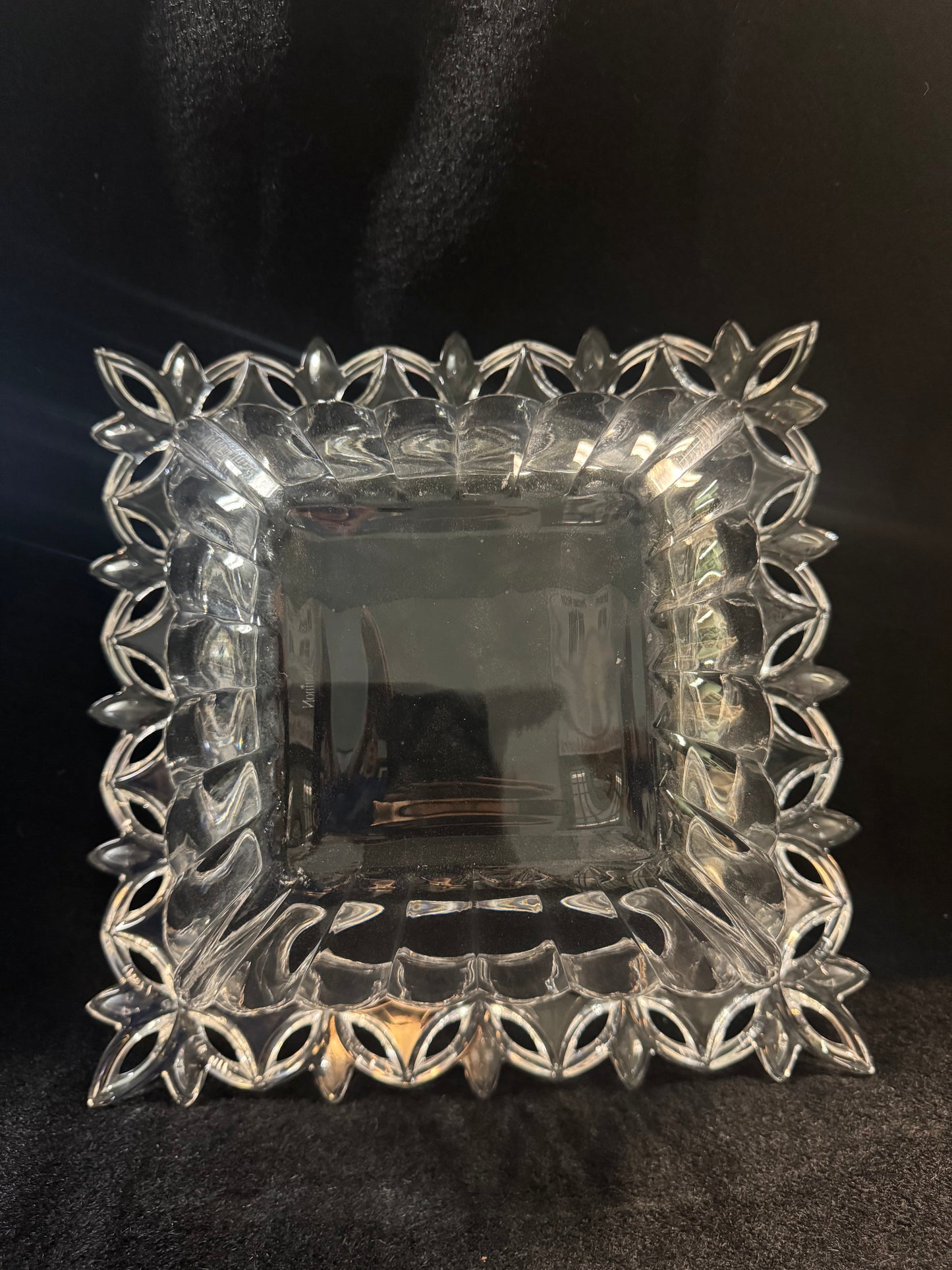 SHANNON Medallion Crystal Bowl by GODINGER