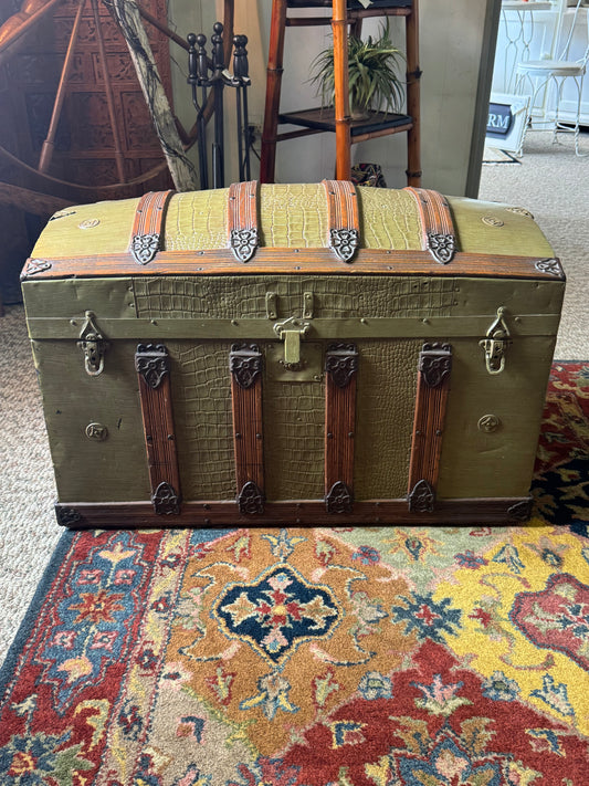 Antique Steamer Trunk