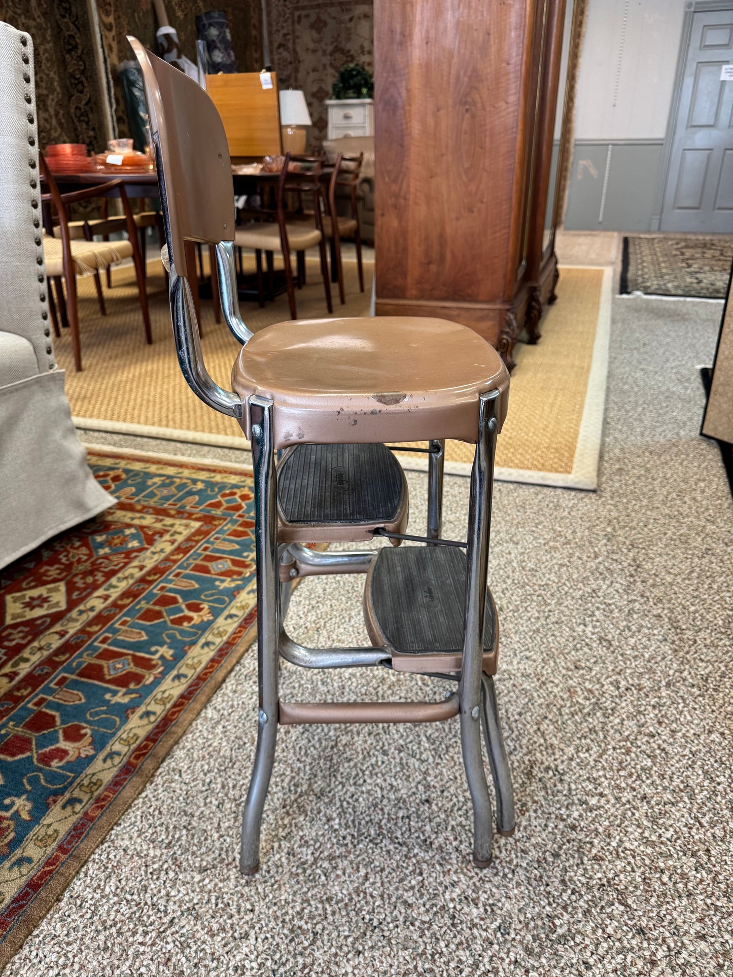 Vintage Cosco Chair & Step-stool