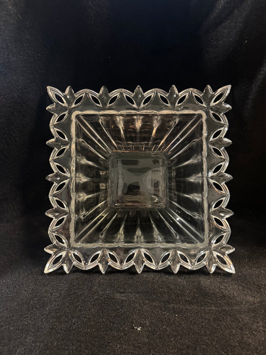 SHANNON Medallion Crystal Bowl by GODINGER