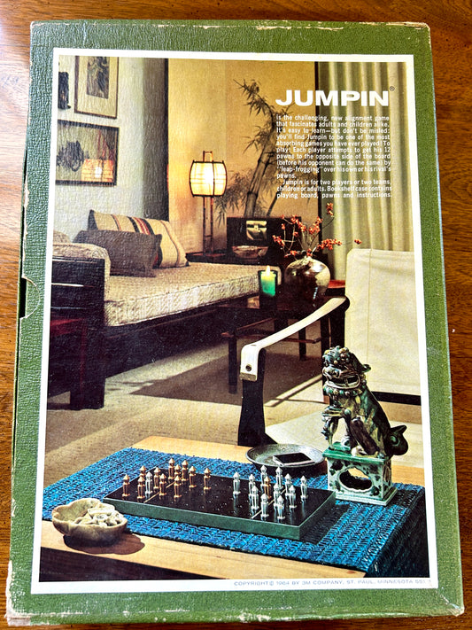 Vintage Board Game, 1964 Strategy Game "Jumpin'" by 3M Company