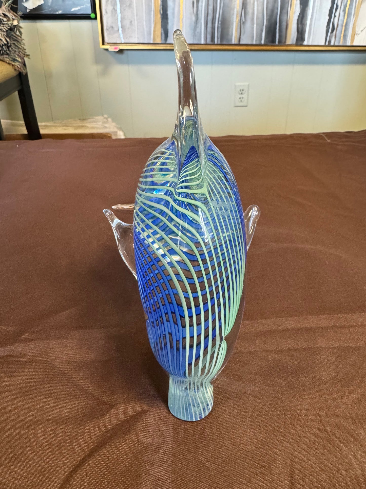 Hand-Blown Murano Glass Dolphin