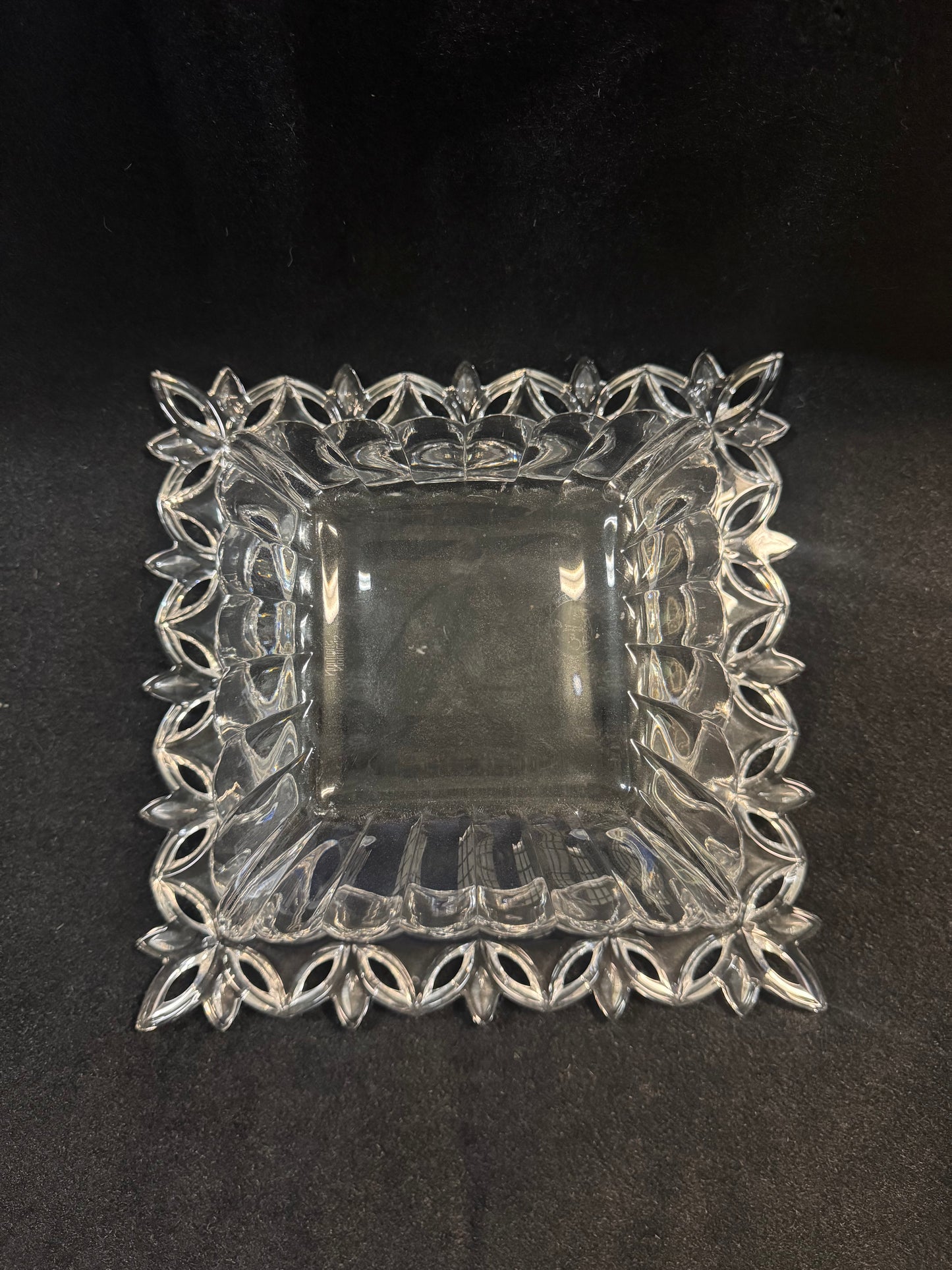 SHANNON Medallion Crystal Bowl by GODINGER