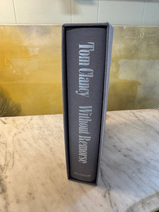 Tom Clancy "Without Remorse" Book Signed