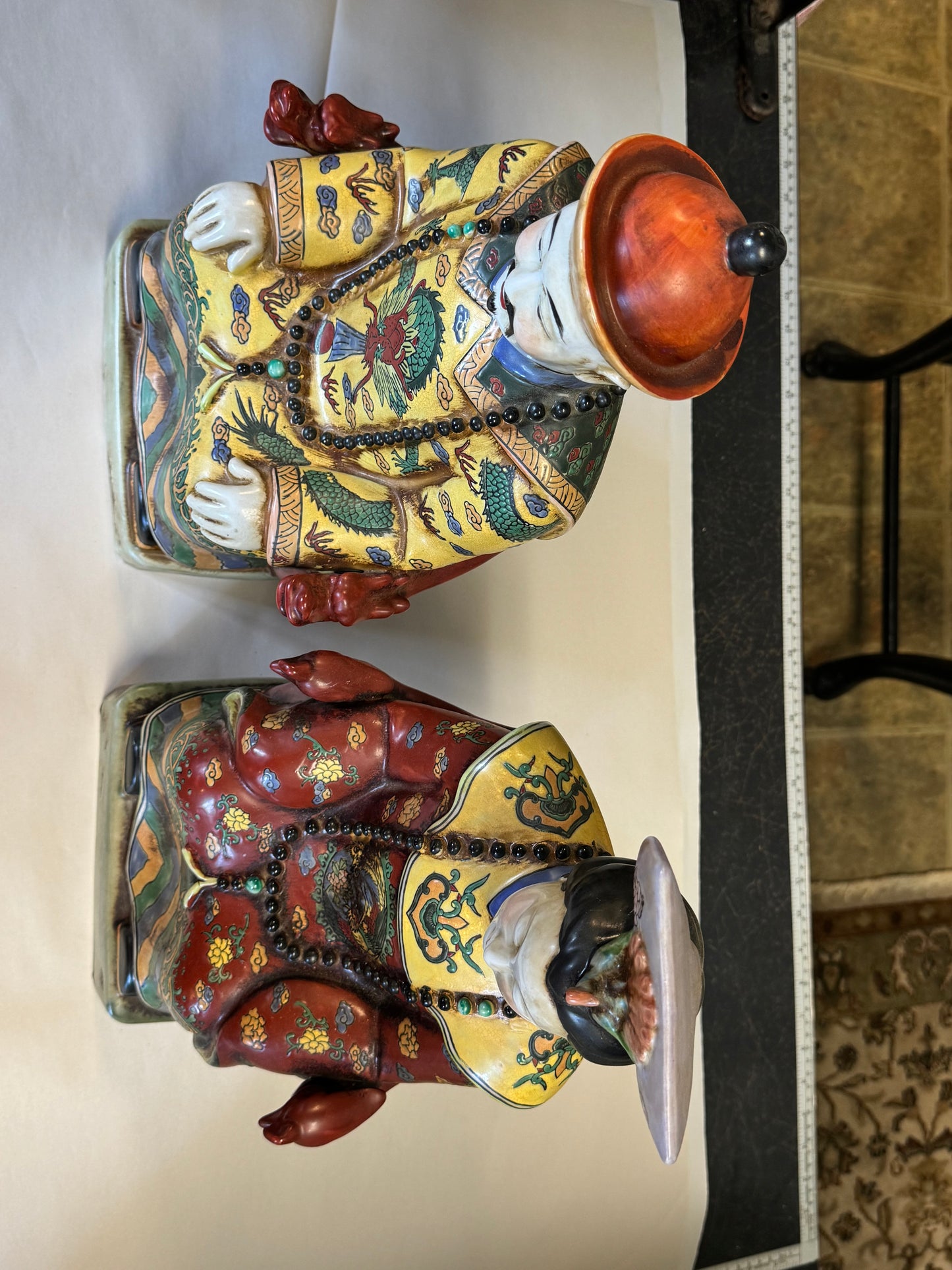 Pair Of Oriental Statues