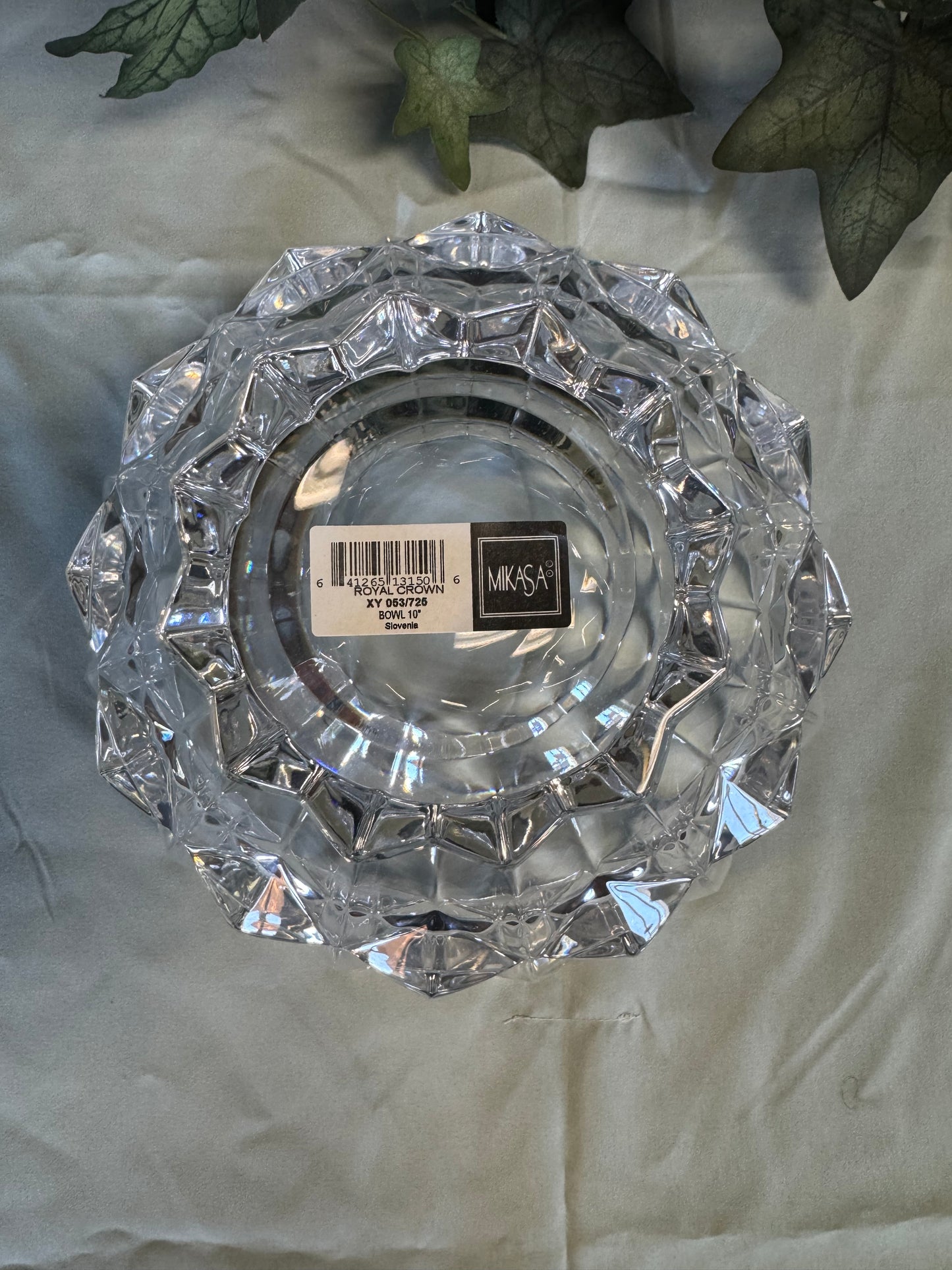 Royal Crown Mikasa Crystal Bowl