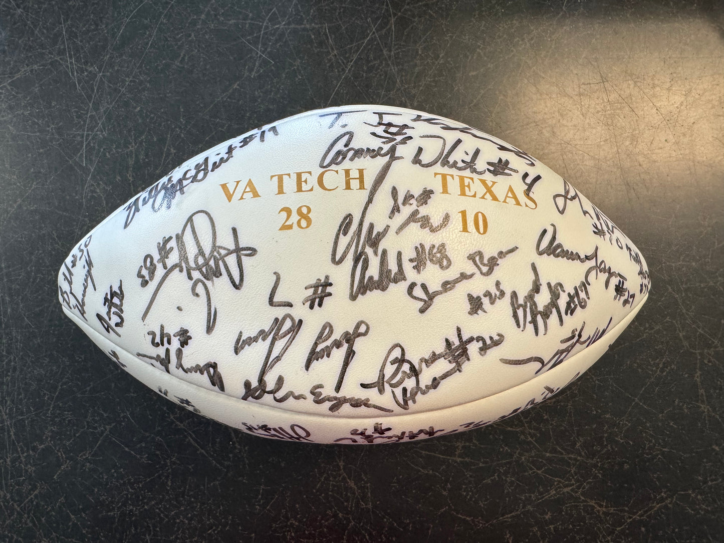 NOKIA 1995  Super Bowl Football Signed