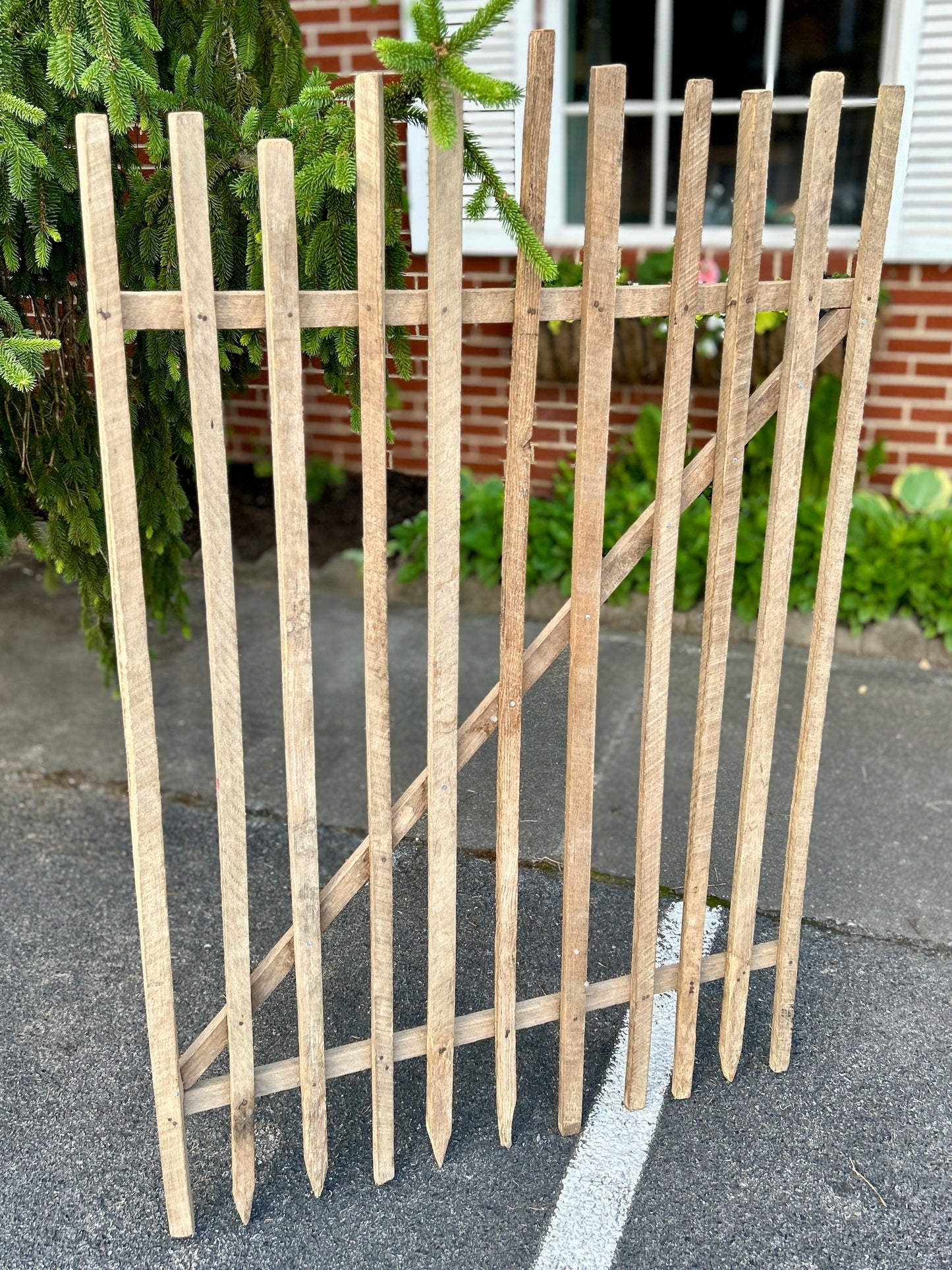 Wood Tobacco Drying Rack, 57" Tall