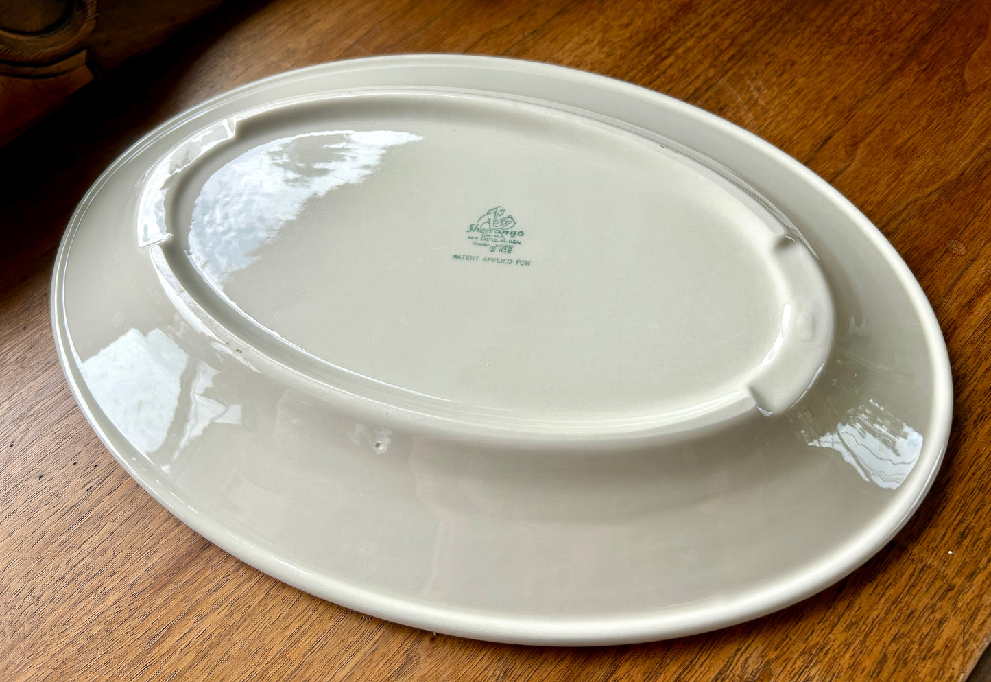 Archie's Lobster House Platter, of Roanoke, VA Mid Century Seafood Restaurant Ware