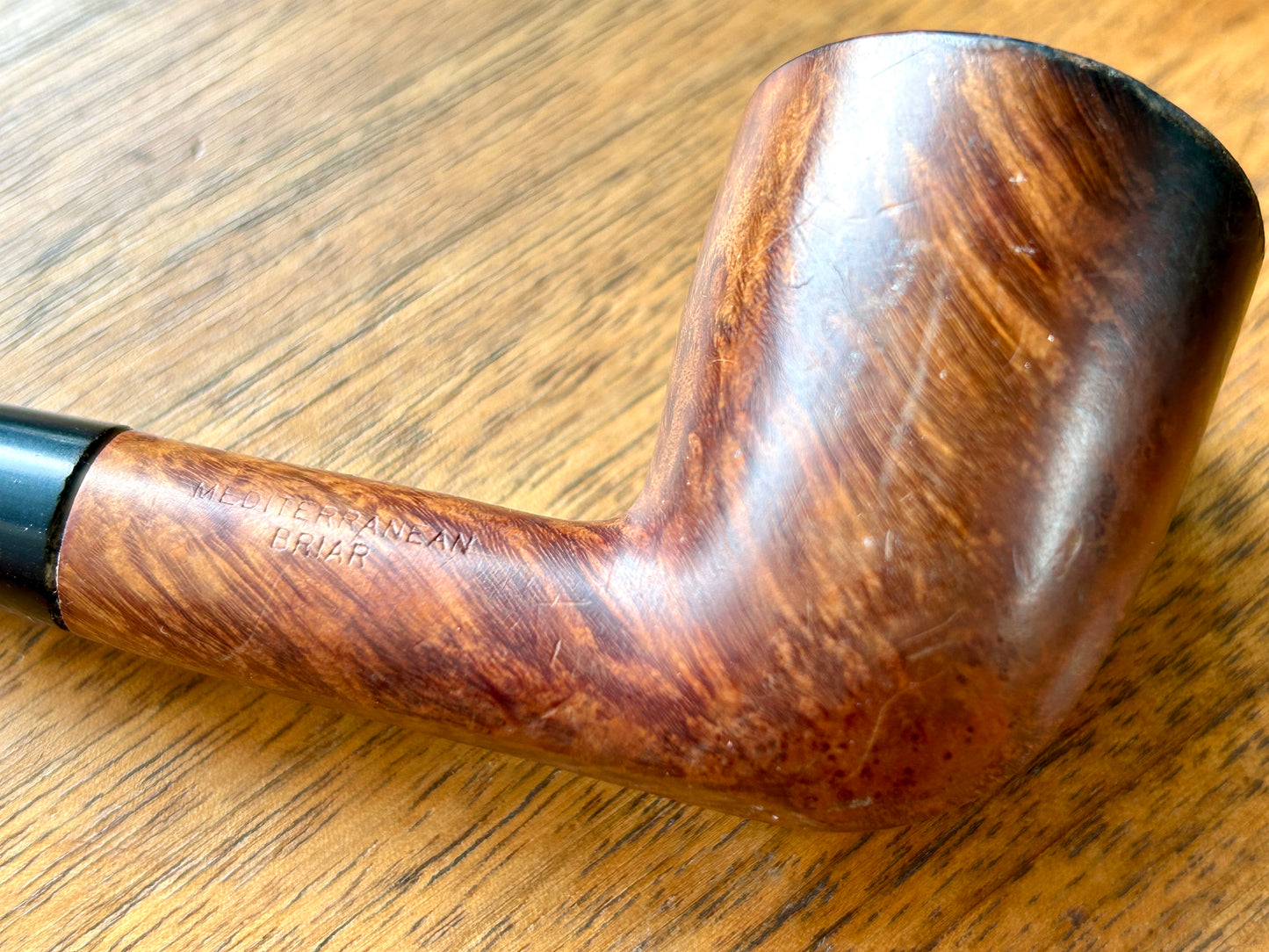 Beautiful, Vintage Pipe Collection w Walnut Decatur Pipe Stand, Walnut, Briar, Meerschaum, Made in England, US, Israel