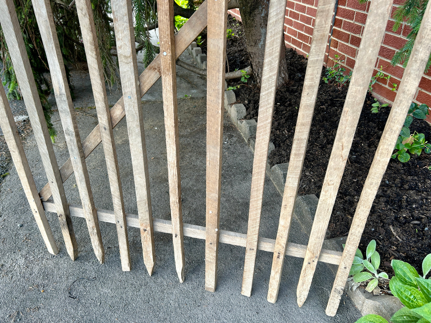 Wood Tobacco Drying Rack, 57" Tall