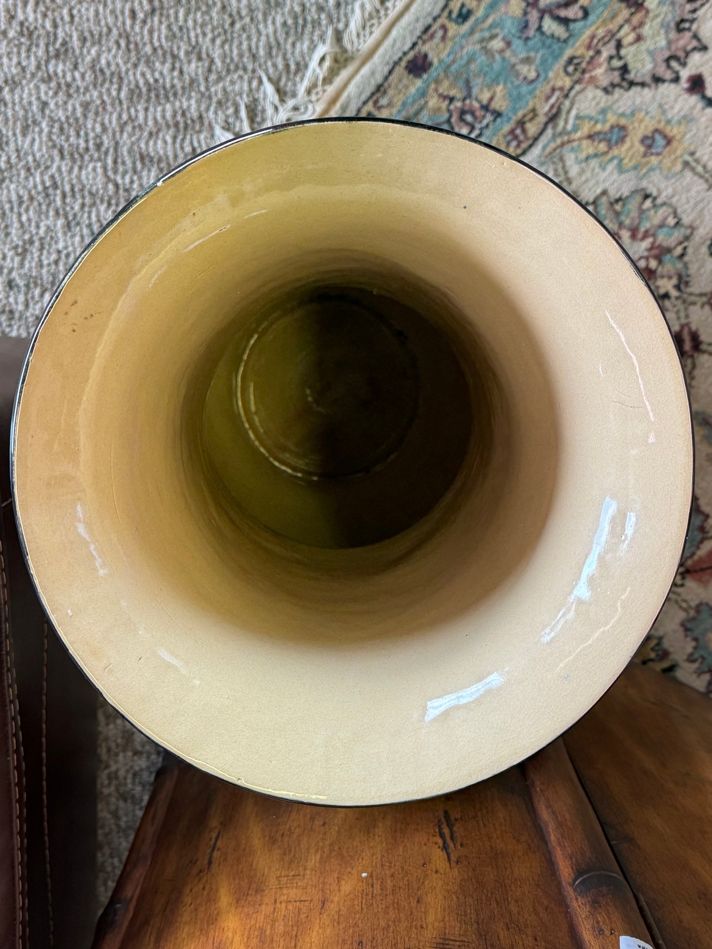 Large "Bird Paradise" Floor Vase