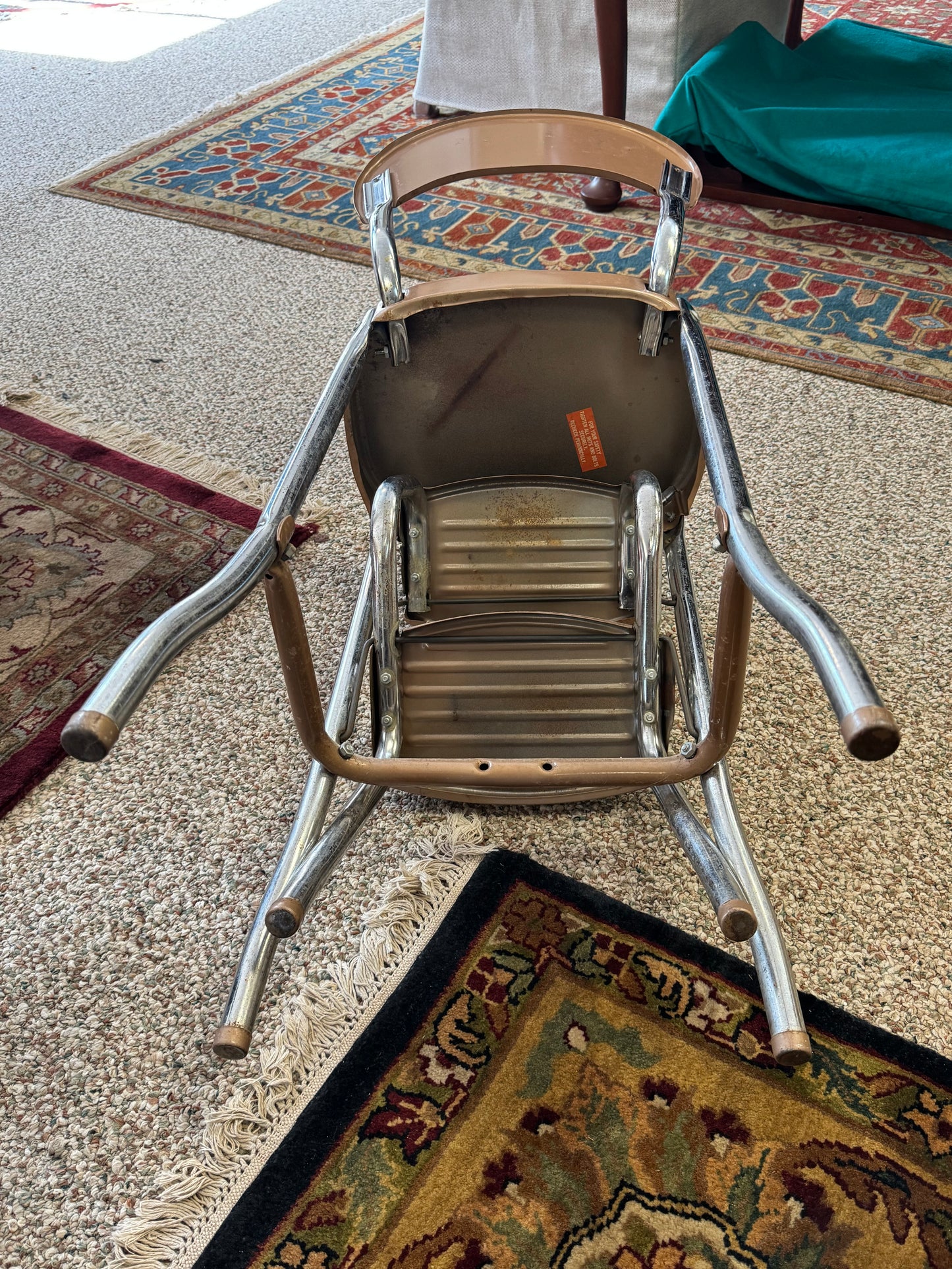 Vintage Cosco Chair & Step-stool