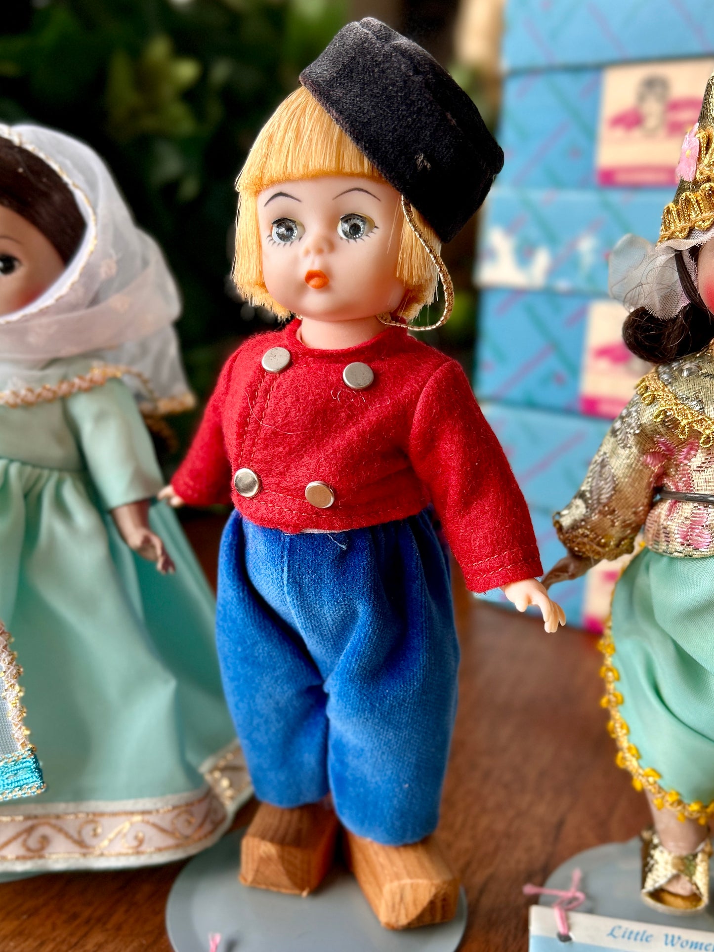 3 Madame Alexander Dolls of the World, 1970s India, Netherlands Boy, Thailand