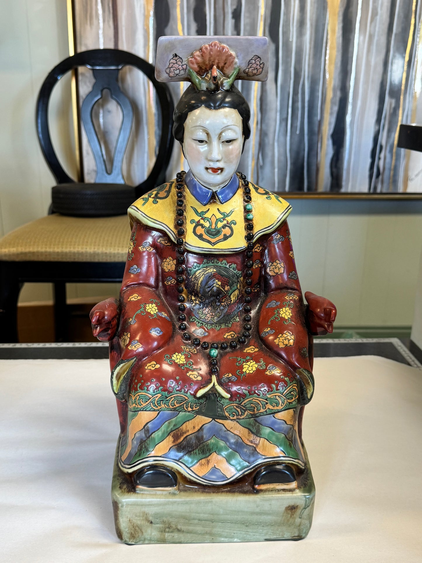 Pair Of Oriental Statues