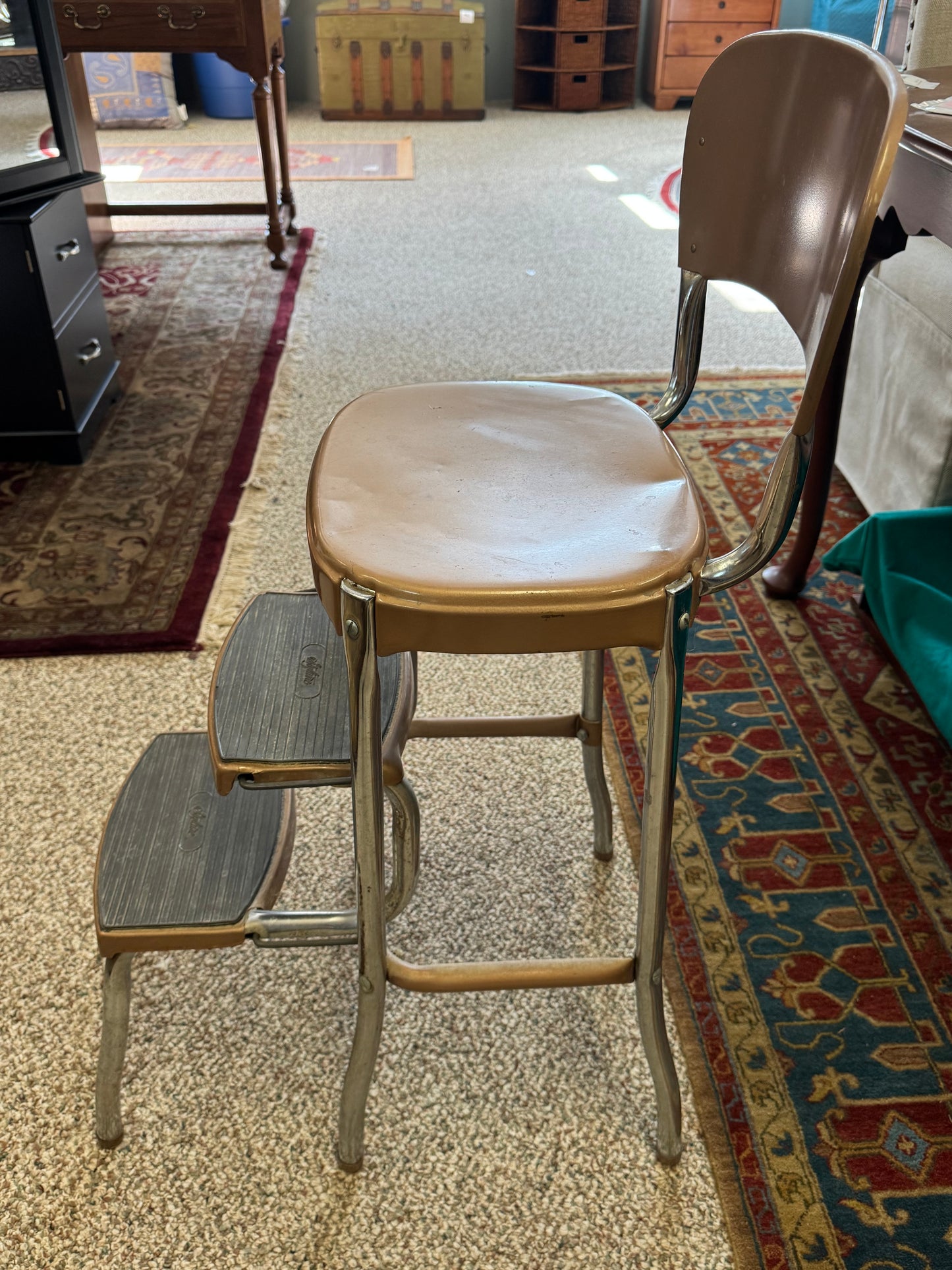 Vintage Cosco Chair & Step-stool