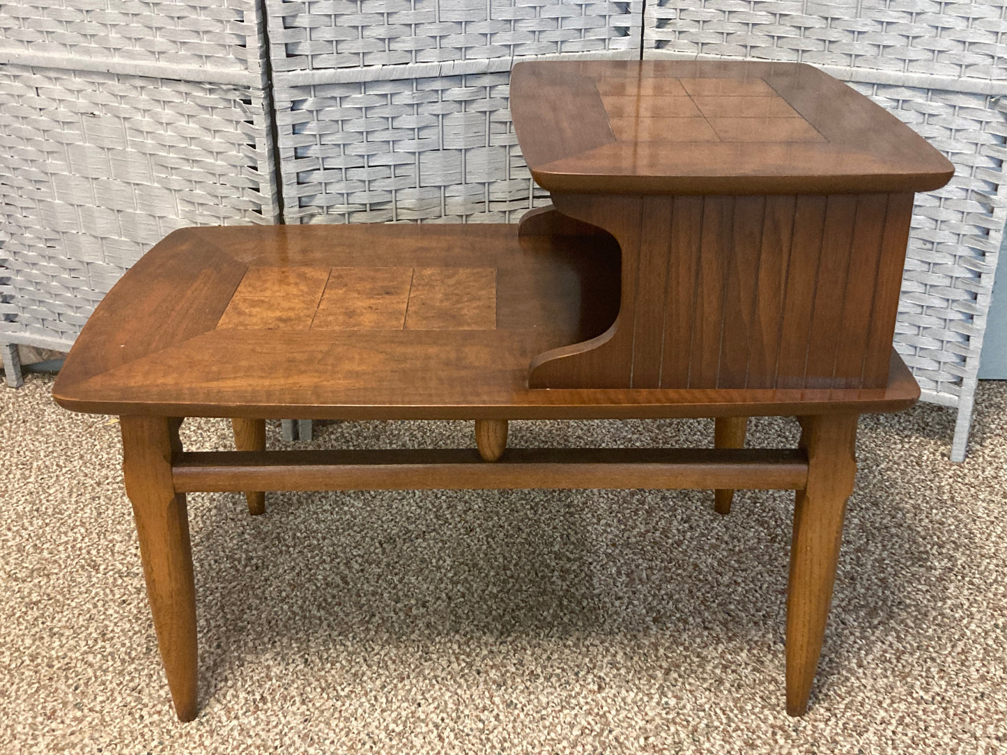 Lane Furniture MCM Two Tier Side Table