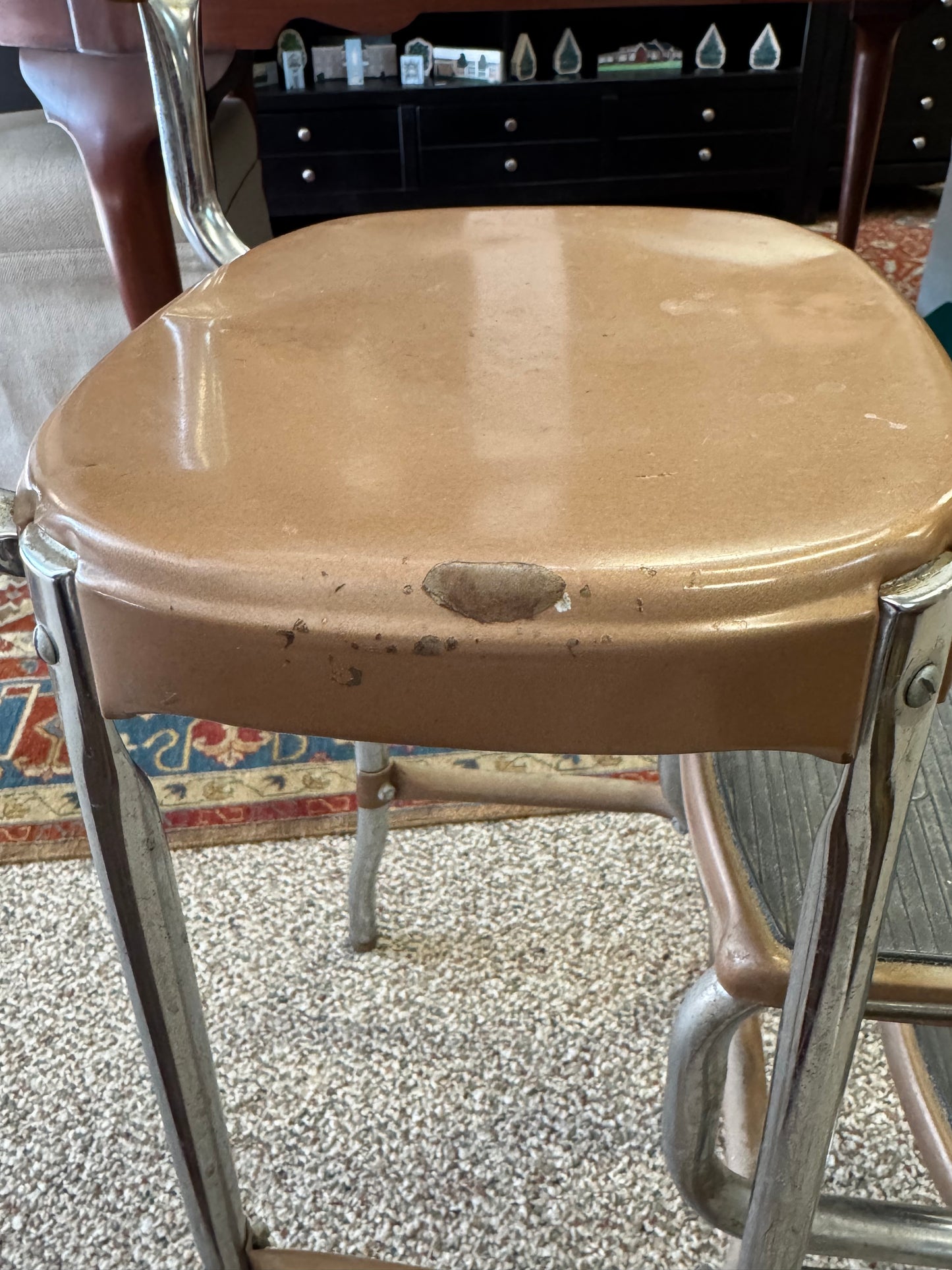 Vintage Cosco Chair & Step-stool